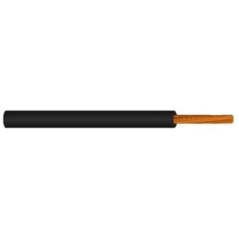  MKH vezeték 1x1,5mm2 fekete PVC szigetelésű sodrott réz erű M-kh H07V-K (MKH)