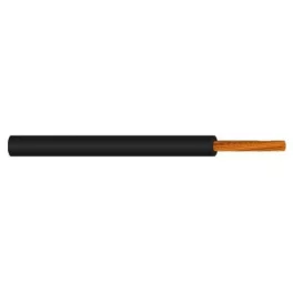   MKH vezeték 1x2,5mm2 fekete PVC szigetelésű sodrott réz erű M-kh H07V-K (MKH)