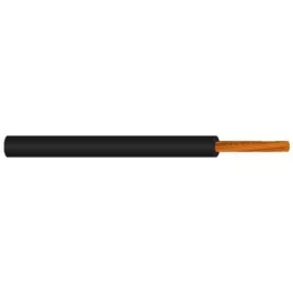   MKH vezeték 1x4mm2 fekete PVC szigetelésű sodrott réz erű M-kh H07V-K (MKH)