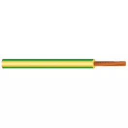   MKH vezeték 1x4mm2 zöld-sárga PVC szigetelésű sodrott réz erű H07V-K (MKH)