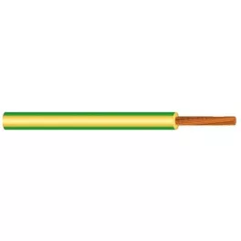   MKH vezeték 1x6mm2 zöld-sárga PVC szigetelésű sodrott réz erű M-kh H07V-K (MKH)