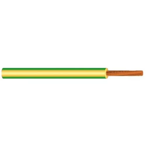 MKH vezeték 1x6mm2 zöld-sárga PVC szigetelésű sodrott réz erű M-kh H07V-K (MKH)
