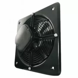   Woks 250 Faliventilátor, négyszögletes, fekete, 1600m3/h, axiális, 007-0091, Dospel