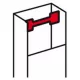 Legrand DLP kábelrögzítő 65 mm széles fedélhez Legrand 010681