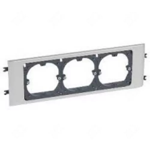 Legrand DLP alu keret hármas Ø60 szerelvény 85 mm fedélhez Legrand 011169