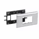 Legrand DLP alu keret Program Mosaic 3 modulos, 65 mm fedélhez Legrand 011213