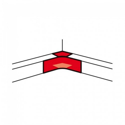 Legrand DLP alu belkönyök 50x195 2 rekesz Legrand 011229