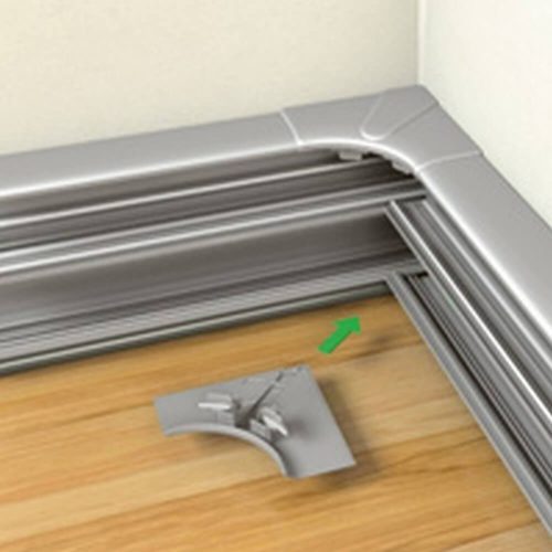 Legrand DLP alu külkönyök 65x150 2 rekesz Legrand 011239