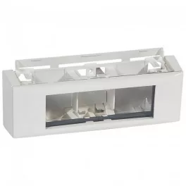   Legrand DLP mini Program Mosaic 6 modulos keret, csatornához Legrand 031614