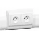 Legrand DLP mini Ø60 szerelvénykeret 2, 80/120x20 csatornára Legrand 031693
