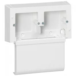   Legrand DLP mini Ø60 szerelvénykeret kettős, csatornához Legrand 031695