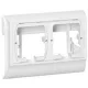 Legrand DLP mini Ø60 szerelvénykeret 2, 80/120x20 csatornához Legrand 031698