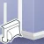 Legrand DLP mini elágazóelem 92x20 csatornából Legrand 032805