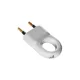 Legrand 050162 Földeletlen csatlakozódugó, dugvilla 6A fehér