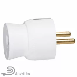   Legrand dugvilla 050315 műanyag fehér, hátsó kivezetéssel