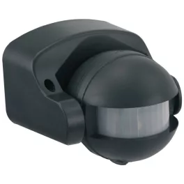MOZGÁSÉRZÉKELŐ 180° FEKETE, IP44, 0687H