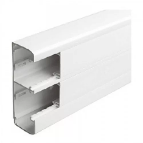 Legrand DLP bepattintható kábelcsatorna, 145 x 50 mm, 2 rekeszes, válaszfallal, 2 x 45 mm-es fedéllel, 2 m, fehér Legrand 075604