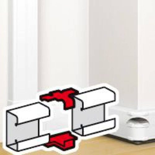 Legrand DLP csatorna összekötő elem bepattintható kábelcsatornához, 145 x 50 mm, fehér Legrand 075663