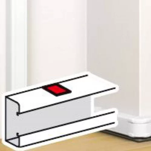 Legrand DLP takaróelem bepattintható kábelcsatornához, 80 x 50 mm, fehér Legrand 075666