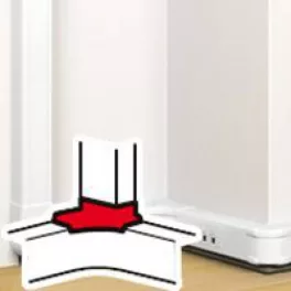   Legrand DLP állítható elágazóelem bepattintható kábelcsatornához, elágazást tesz lehetővé 80x50 mm / 105x50 mm / 130x50 mm -es csatornákhoz, belső könyökelemmel együtt használható, fehér Legrand 075681