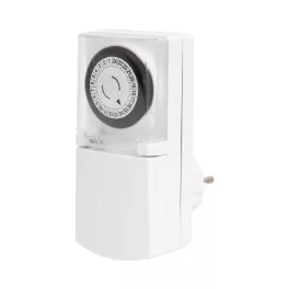 Mechanikus kültéri időzítő óra, 24 h / 30 min