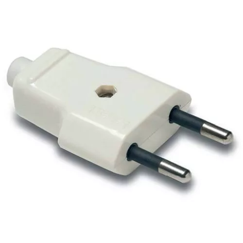 Földeletlen dugvilla fehér, 10A-250V, 1001, Famatel S.A
