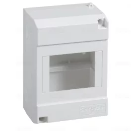   Schneider MICRO PRAGMA Kiselosztó, ajtó nélkül, falon kívüli, 4 modul, 10206