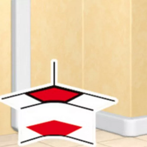 Legrand DLP belső könyök 50 mm mély csatornához Legrand 010602