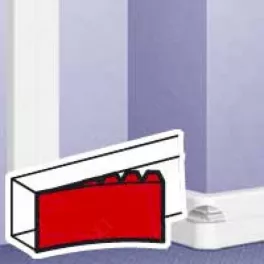   Legrand DLP külső könyök 65 mm mély válaszfalhoz Legrand 010633