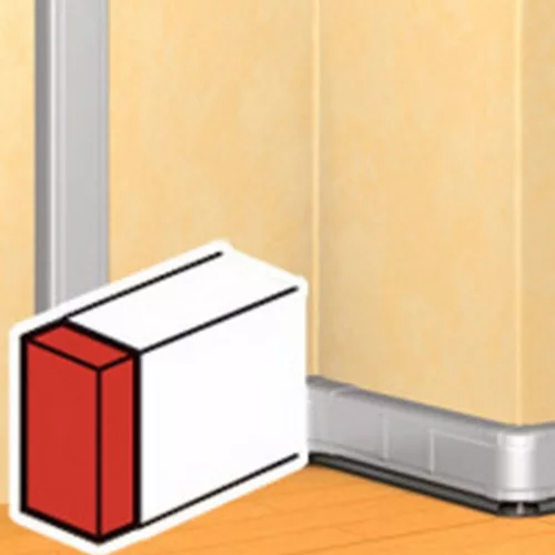 Legrand DLP alu végzáró 60x105 Legrand 011115