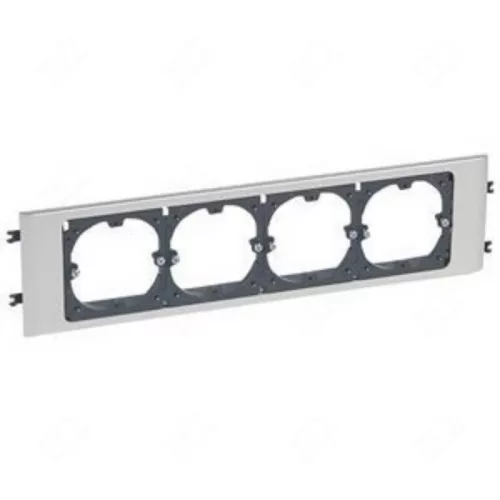 Legrand DLP alu keret négyes Ø60 szerelvény 85 mm fedélhez Legrand 011170