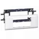 Legrand DLP alu egyes keret Ø60 szerelvény 130 mm fedélhez Legrand 011171