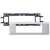 Legrand DLP alu keret Program Mosaic 6 modulos, 65 mm fedélhez Legrand 011206