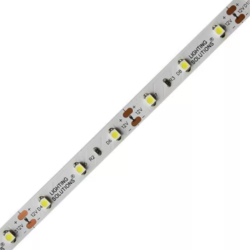 LED-szalag, SMD 3528, 60 LED/m, 12 V DC, 4,8 W/m, IP20, természetes fehér, 5 év garancia, kiszerelés (5 méter)