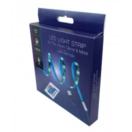 USB-s TV-háttérvilágítás, SMD 5050, 5 V DC, RGB, 1m