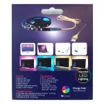 USB-s TV-háttérvilágítás, SMD 5050, 5 V DC, RGB, 1m