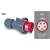 FAMATEL ipari lengő villa 3P+N+F 380V 32A IP67, 14303, Famatel S.A