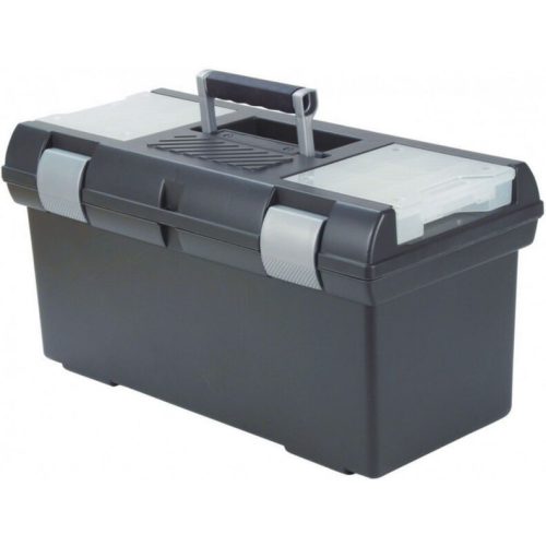 CURVER PRÉMIUM SZERSZÁMOSLÁDA 26" Sötétszürke, 155338, Curver