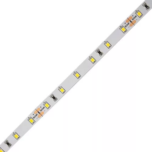 LED-szalag, SMD 2835, 60 LED/m, 24 V DC, 12 W/m, IP20, hideg fehér, 5 év garancia, kiszerelés (5 méter)