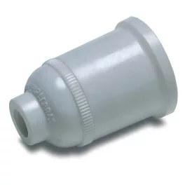   Műanyag foglalat, M10x1-es menettel E-27 fehér, 176, Famatel S.A