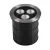 Kanlux 18983 TURRO LED 3X15W-NW lámpa rozsdamentes acél 4000K
