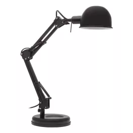   Kanlux 19301 PIXA KT-40-B asztali lámpa E14 íróasztalra fekete