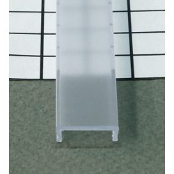   Topmet TM-takaró profil LED profilokhoz rápattintható transzparens 2000mm átlátszó(C) 76330000