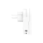 SKROSS 1.500295-E utazó adapter, World to Europe", USB-C + USB-A 20W PD gyorstöltés"