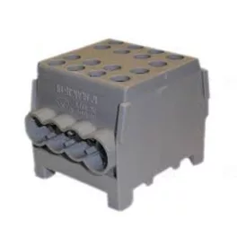   Fővezetéki sorkapocs 2x 35/6x25mm2 szürke HLAK 35-1/6 M2, 2080183 Pollmann