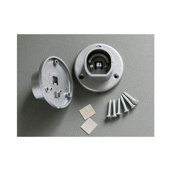 Topmet TM-végzáró Oval LED profilhoz rútartó szett ezűst (pár) 92040040