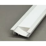 Topmet TM-profil LED Flat eloxált alumínium 2000mm 23050020