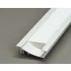 Topmet TM-profil LED Flat eloxált alumínium 2000mm 23050020