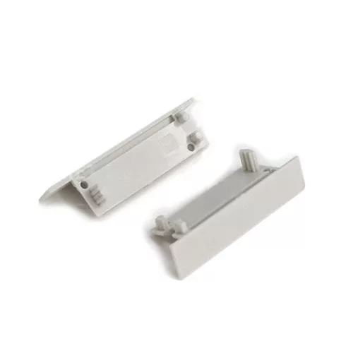 Topmet TM-végzáró Flat LED profilhoz szürke (pár) 23110022