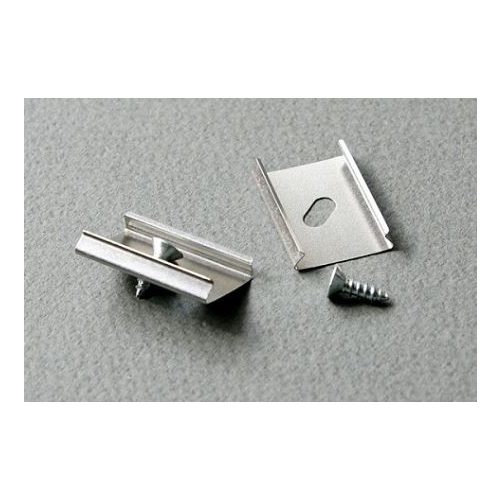 Topmet TM-rugós rögzítő elem LED profilhoz párban inox (U) 76380000